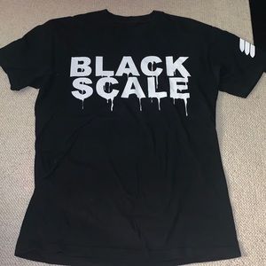 Black Scale Dripping Logo